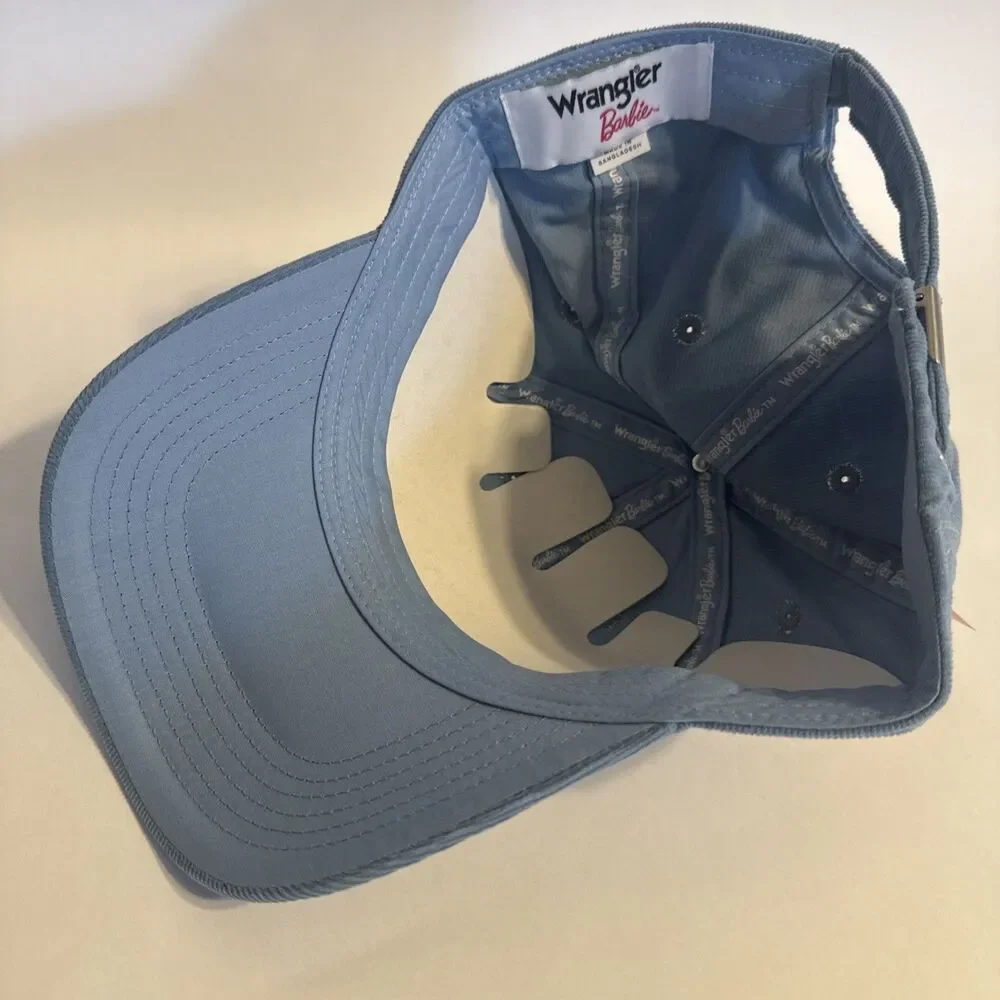 NWT Wrangler x Barbie Blue Southwest‎ Baseball Hat Cap